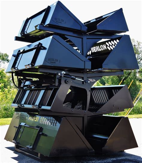 skid steer attachment rack|skid loader attachment storage.